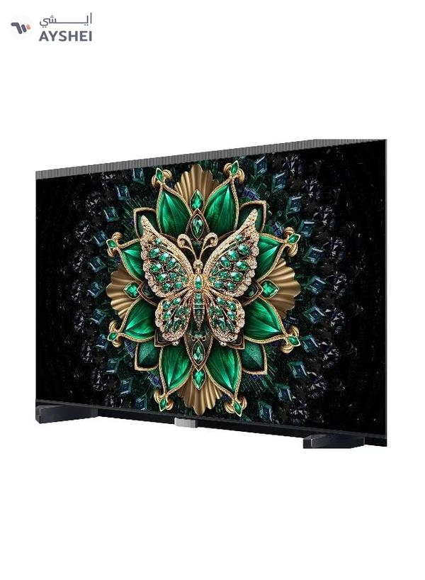 TCL Television 75 Inch Smart TV 4K QD-Mini LED Colorful Quantum Crystal HDR 10+ Gaming Google TV, 144Hz Native Refresh Rate, ONKYO 2.1 Hi-Fi, Dolby Atmos, AI Mode, (2025 Model) 75C6K Black