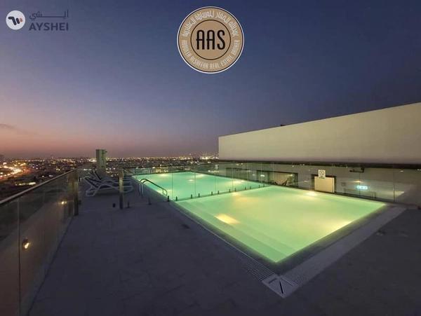 1 MONTH FREE/ BRAND NEW 1 BHK APARTMENT WITH BIG BALCONY/ ARJAN/ 80k AED ONLY