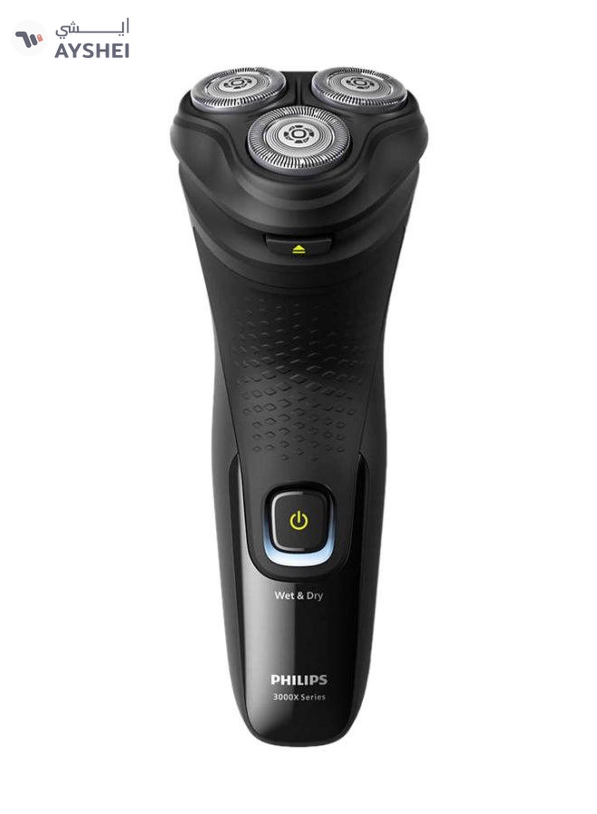 Philips Wet And Dry Electric Shaver 3000X Series X3021/00 Black-6-6
