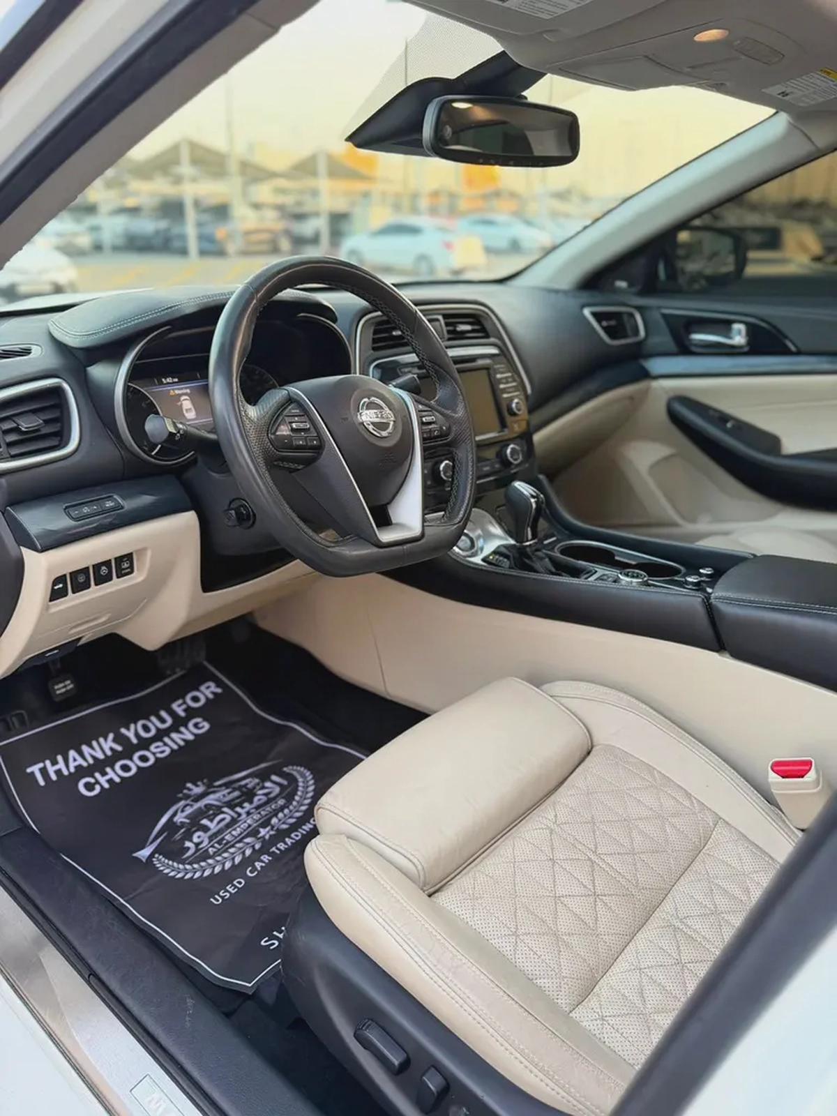 نيسان ماكسيما PLATINUM موديل 2021 وارد خمس كاميرات بانوراما فل اوبشن بحاله ممتازه-7-7