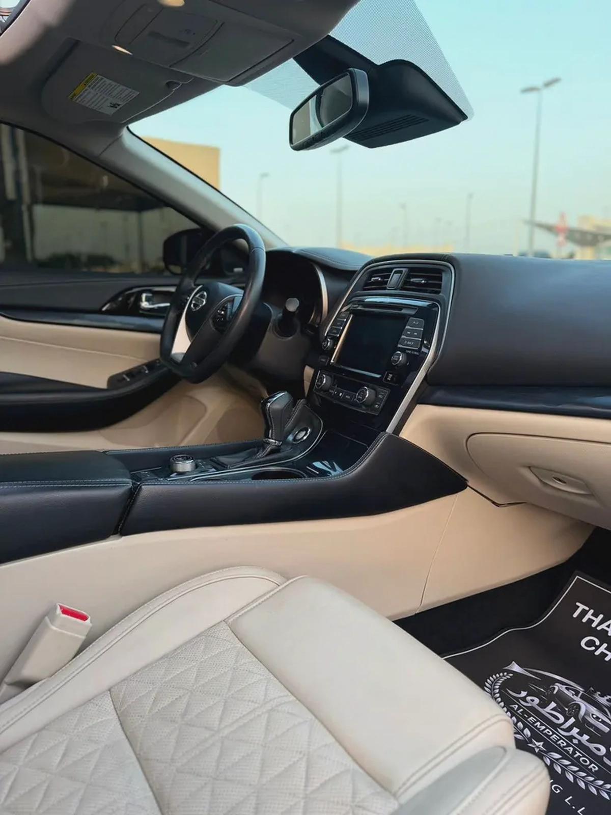 نيسان ماكسيما PLATINUM موديل 2021 وارد خمس كاميرات بانوراما فل اوبشن بحاله ممتازه-10-10