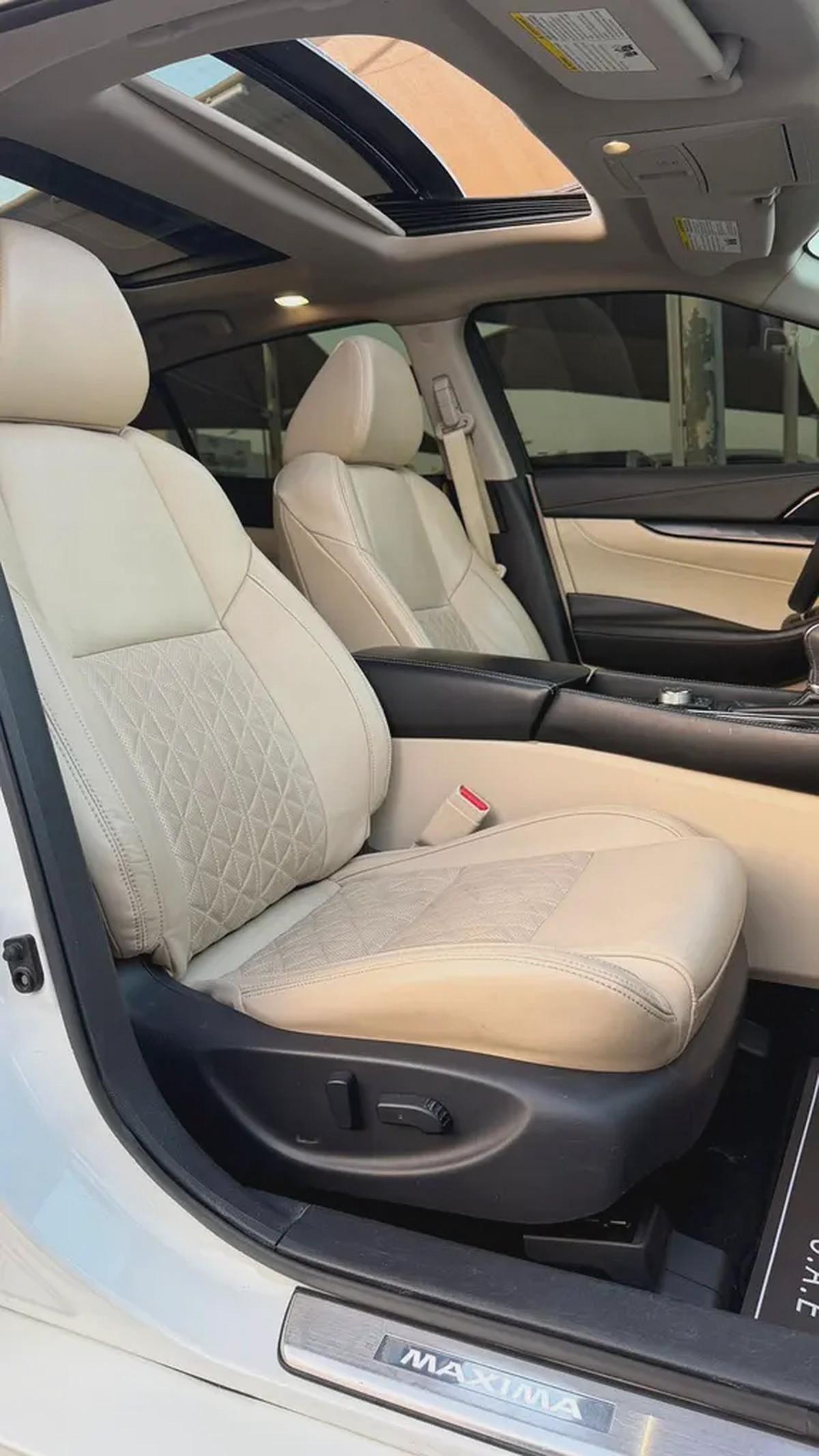 نيسان ماكسيما PLATINUM موديل 2021 وارد خمس كاميرات بانوراما فل اوبشن بحاله ممتازه-14-14