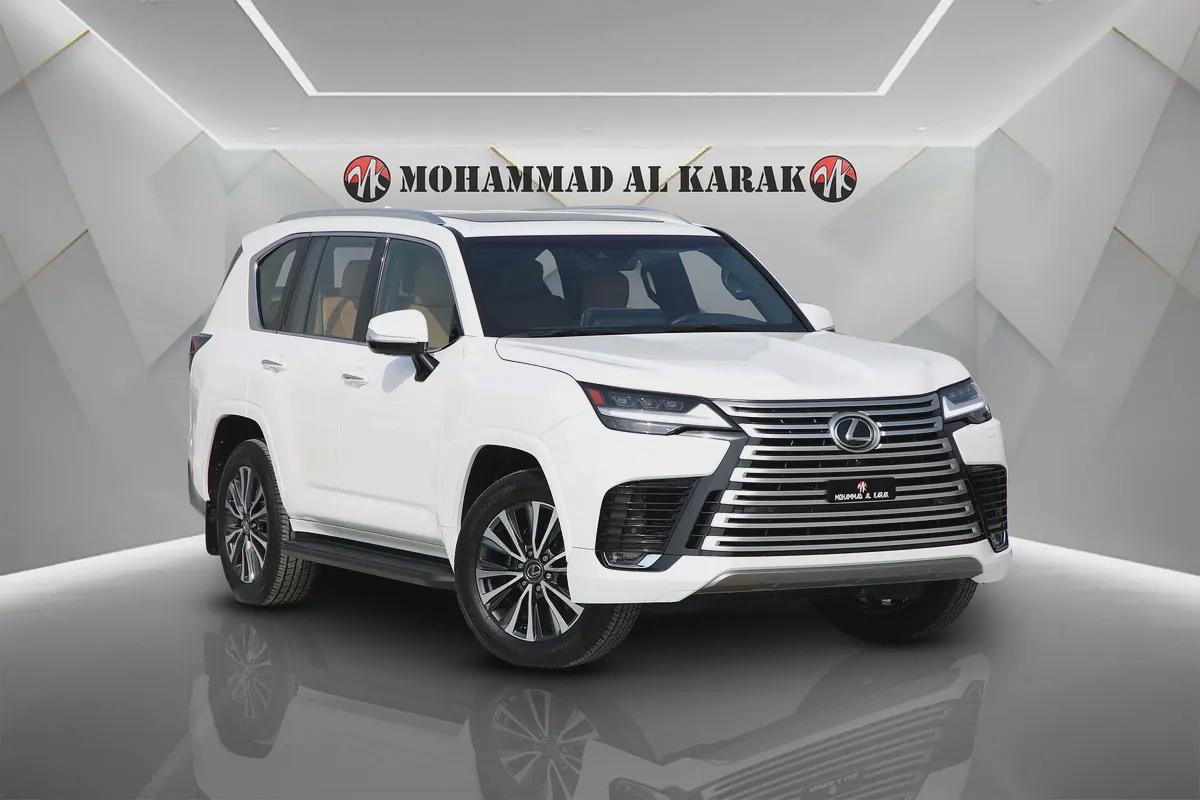 LEXUS LX 600 - 2024 - GCC - AL FUTTAIM WARRANTY TILL 2028 - FULL SERVICE HISTROY - FULLY LOADED-2-2