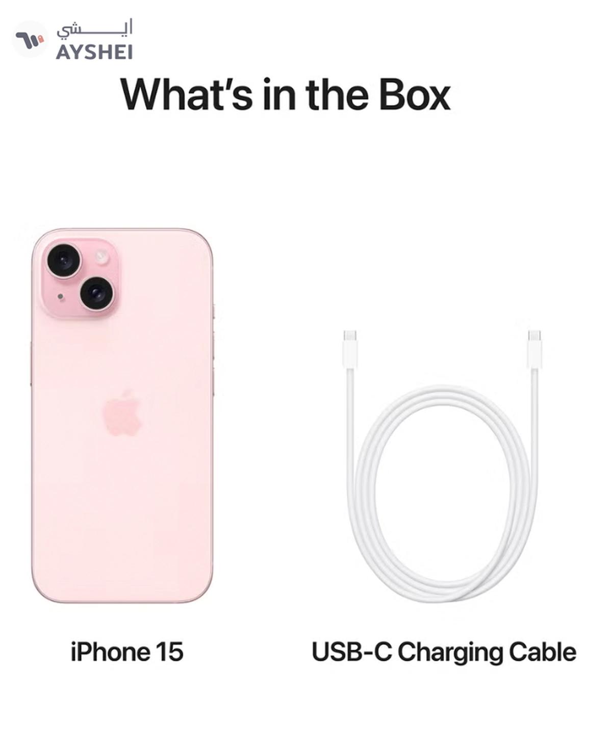 Apple iPhone 15 128GB Pink 5G With FaceTime - International Version-2-2