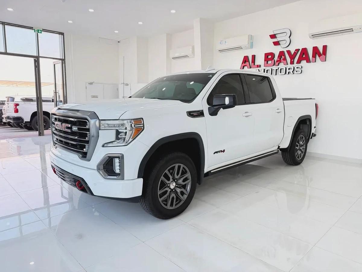 جي ام سي سييرا AT4 6.2L ابيض / رمادي خليجي بن حموده GMC Sierra 1500 AT4 2021, GCC Specs-1-1