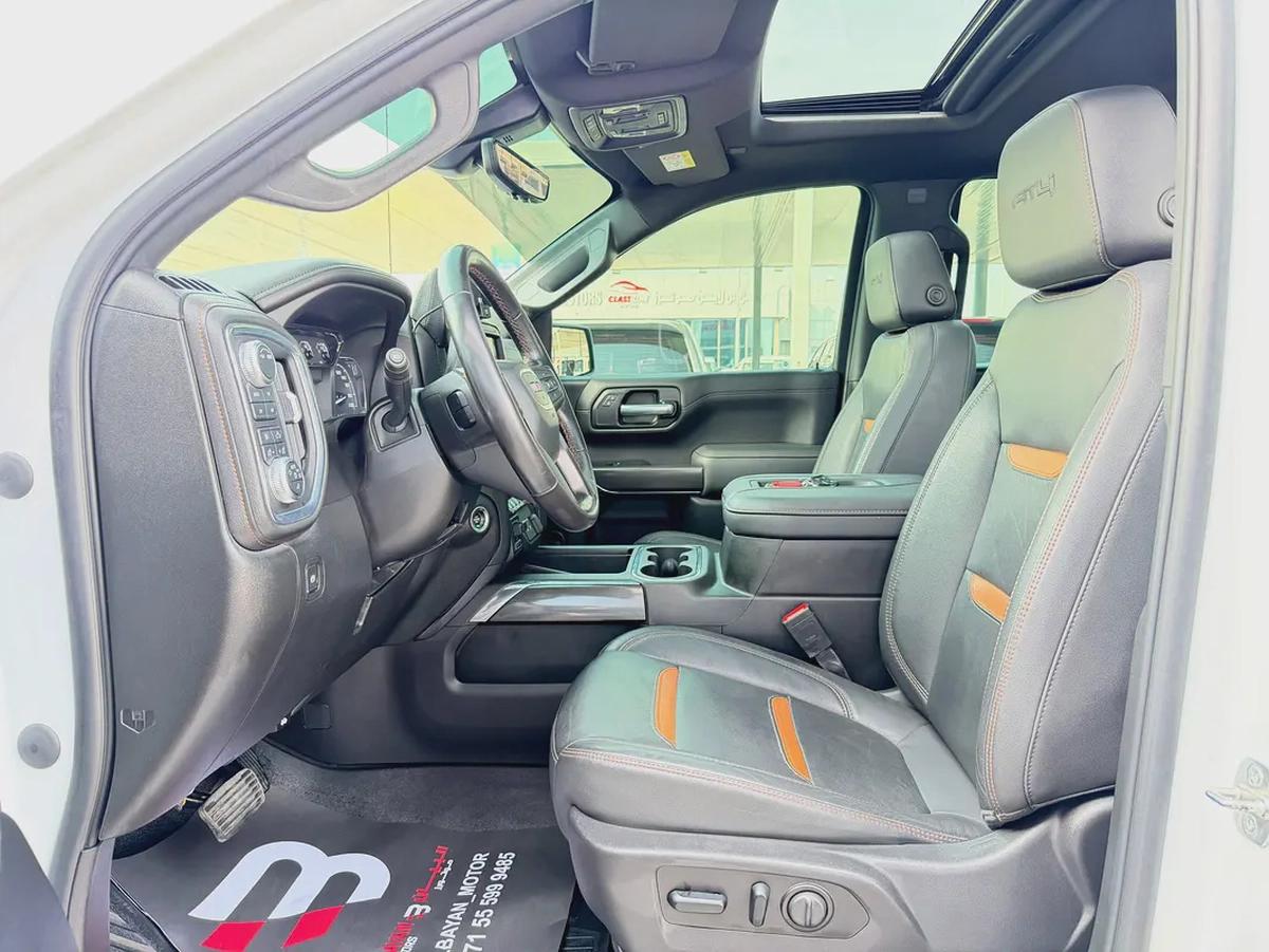 جي ام سي سييرا AT4 6.2L ابيض / رمادي خليجي بن حموده GMC Sierra 1500 AT4 2021, GCC Specs-6-6