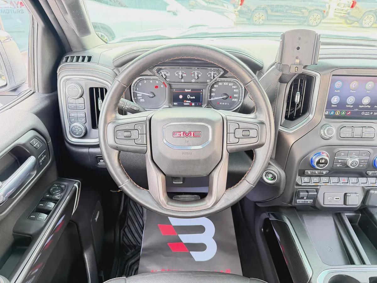 جي ام سي سييرا AT4 6.2L ابيض / رمادي خليجي بن حموده GMC Sierra 1500 AT4 2021, GCC Specs-9-9