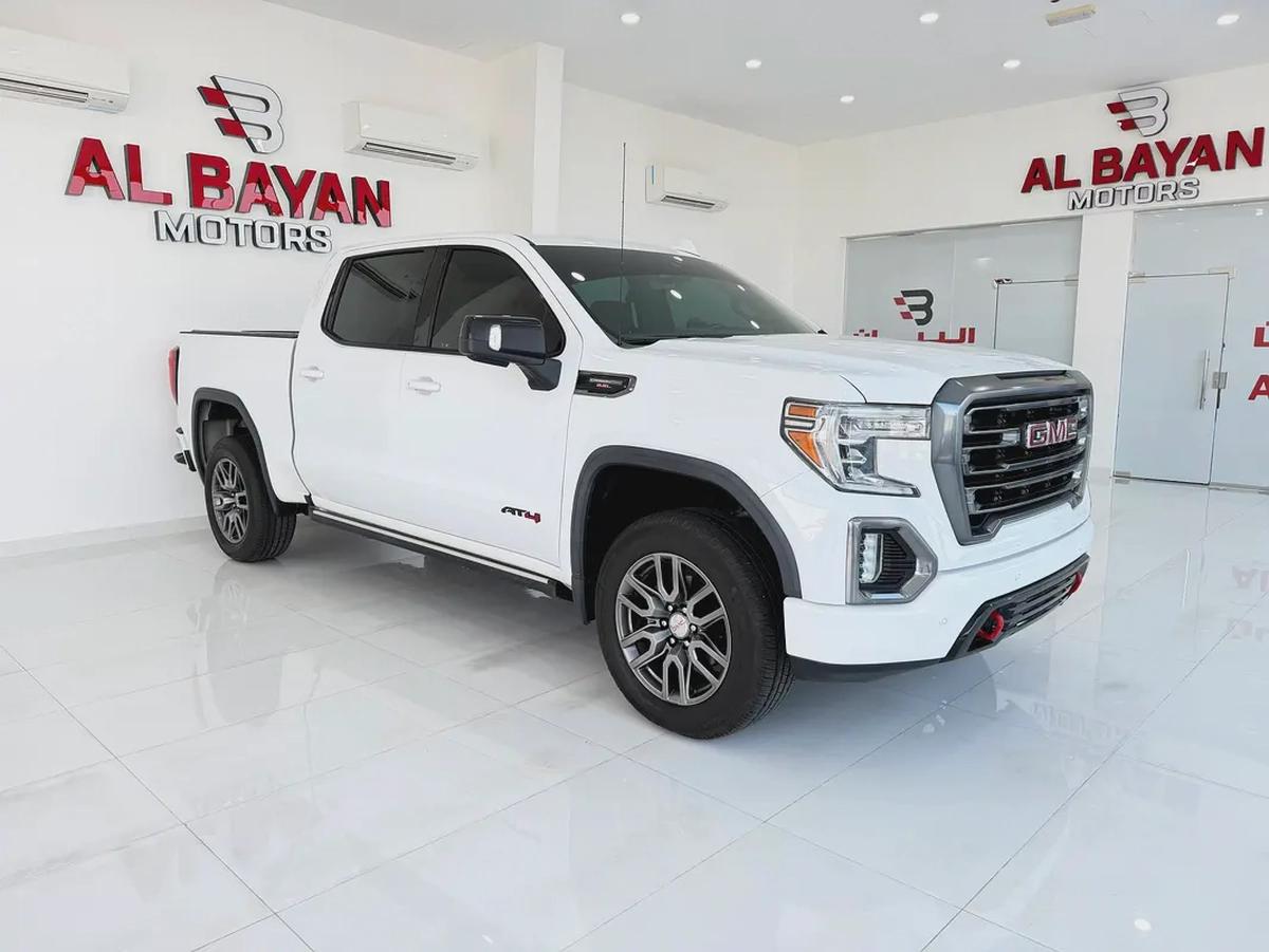 جي ام سي سييرا AT4 6.2L ابيض / رمادي خليجي بن حموده GMC Sierra 1500 AT4 2021, GCC Specs-15-15