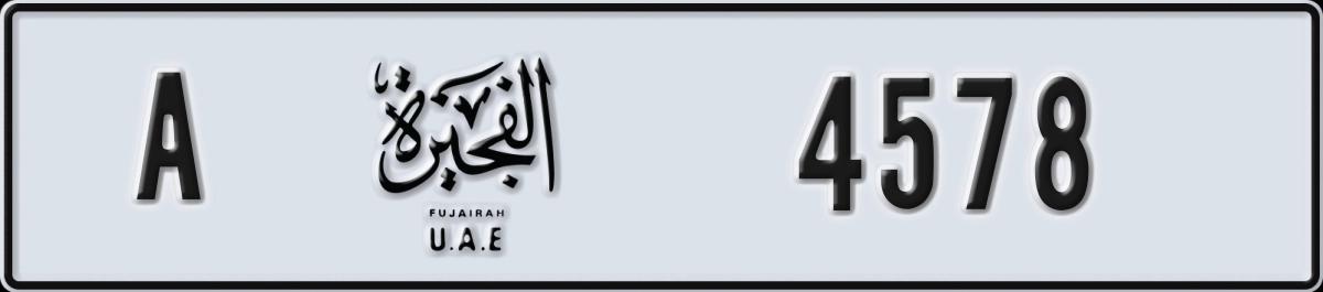 A 4578 الفجيرة -0-0