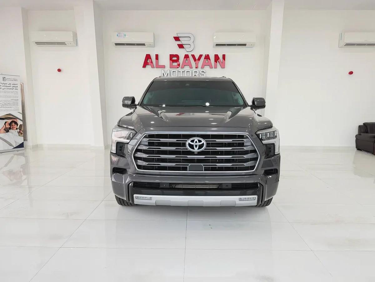 تويوتا سيكويا SEQUOIA IFORCE MAX رمادي/اسود 2023-4-4