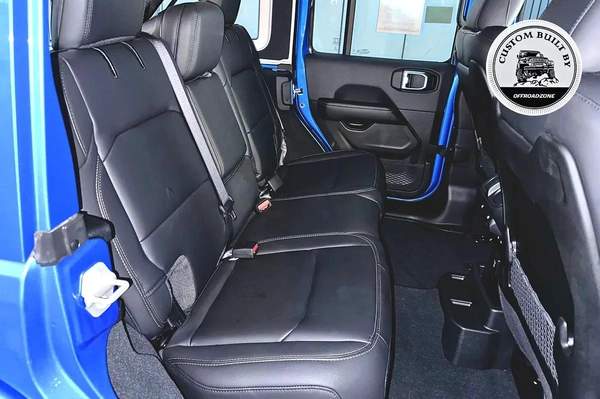 3 YRS DEALER WTY AND 3 YRS SP | 2024 JEEP WRANGLER 4DR SAHARA HYDRO BLUE | ORZ CUSTOM BUILT