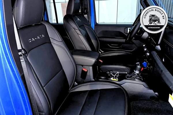 3 YRS DEALER WTY AND 3 YRS SP | 2024 JEEP WRANGLER 4DR SAHARA HYDRO BLUE | ORZ CUSTOM BUILT