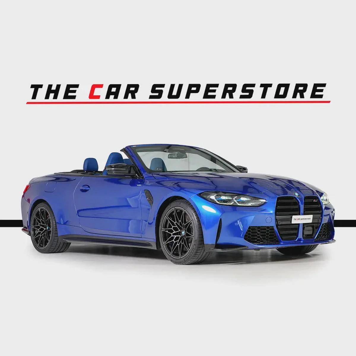 BMW M4 Competition X-Drive Convertible-Special Color-Shadow Line Exterior Look-0-0