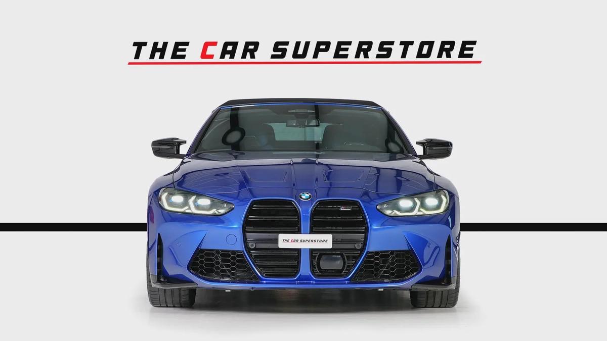 BMW M4 Competition X-Drive Convertible-Special Color-Shadow Line Exterior Look-2-2