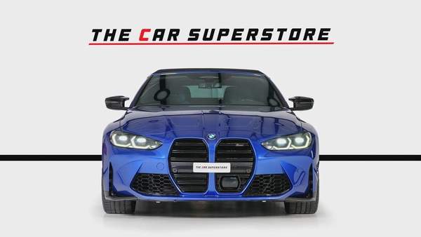 BMW M4 Competition X-Drive Convertible-Special Color-Shadow Line Exterior Look