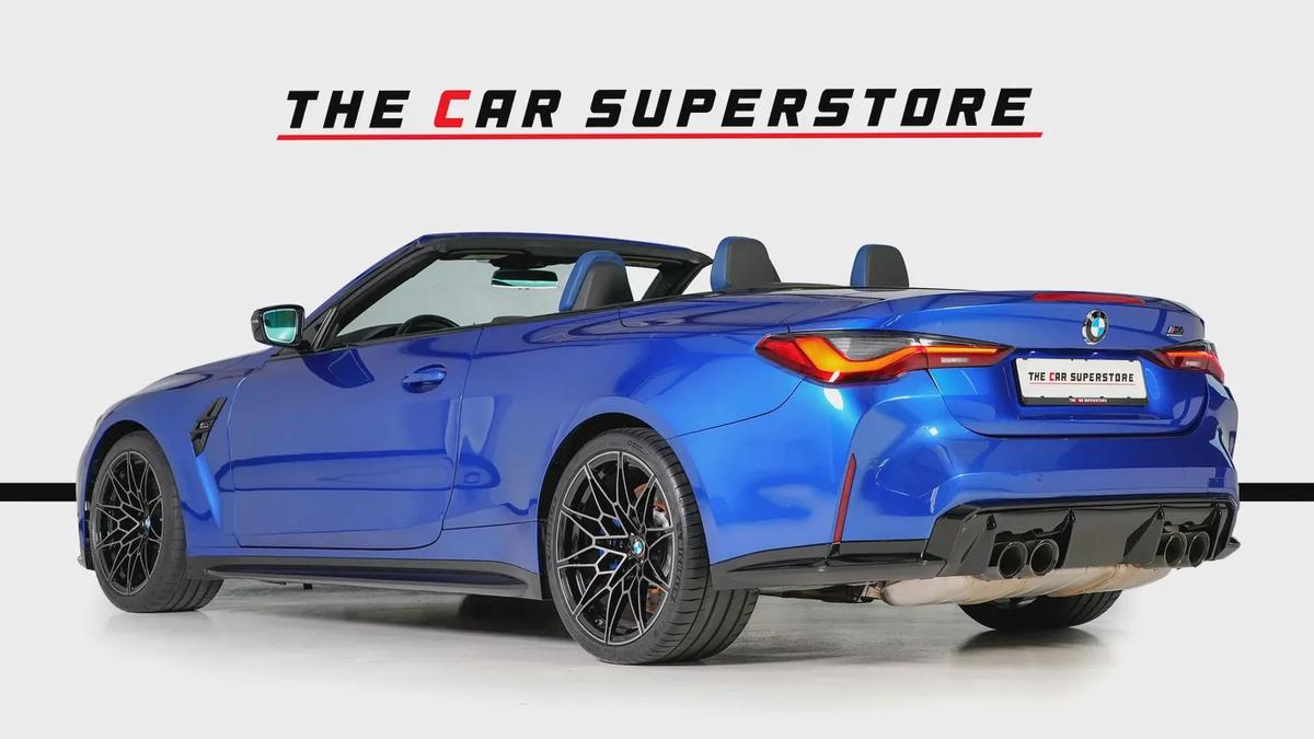 BMW M4 Competition X-Drive Convertible-Special Color-Shadow Line Exterior Look-5-5