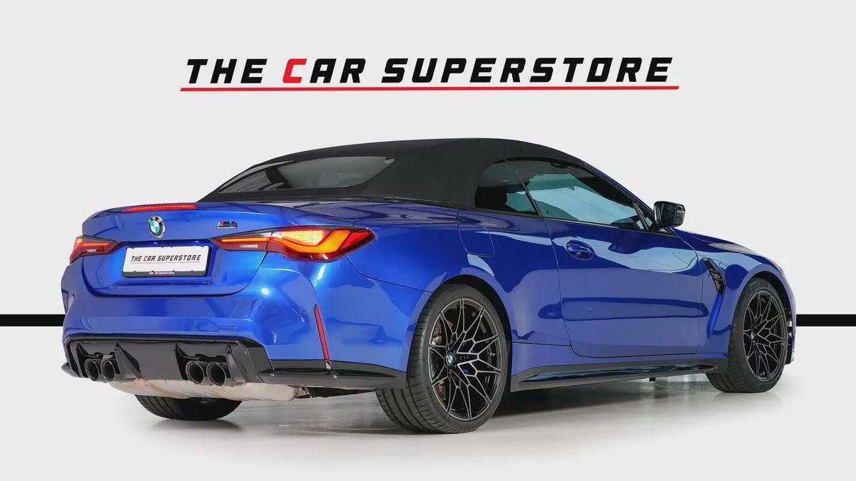 BMW M4 Competition X-Drive Convertible-Special Color-Shadow Line Exterior Look-7-7