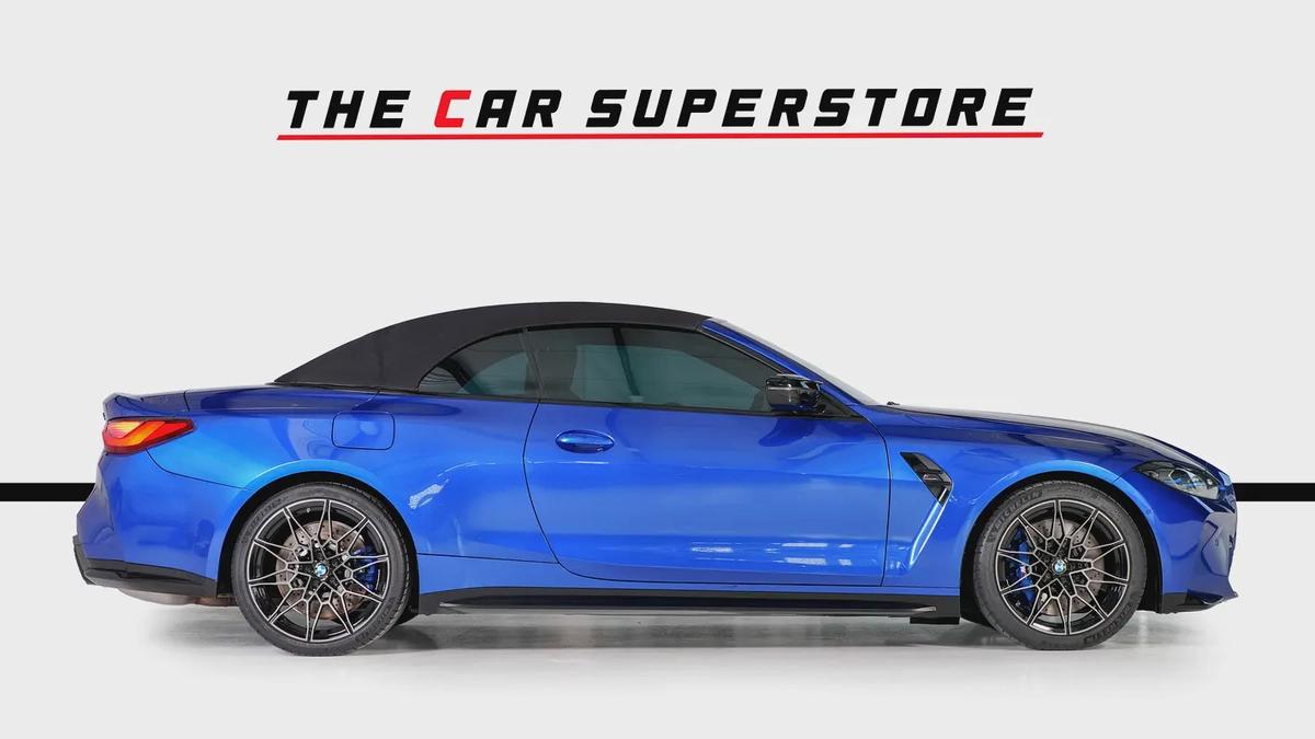 BMW M4 Competition X-Drive Convertible-Special Color-Shadow Line Exterior Look-8-8