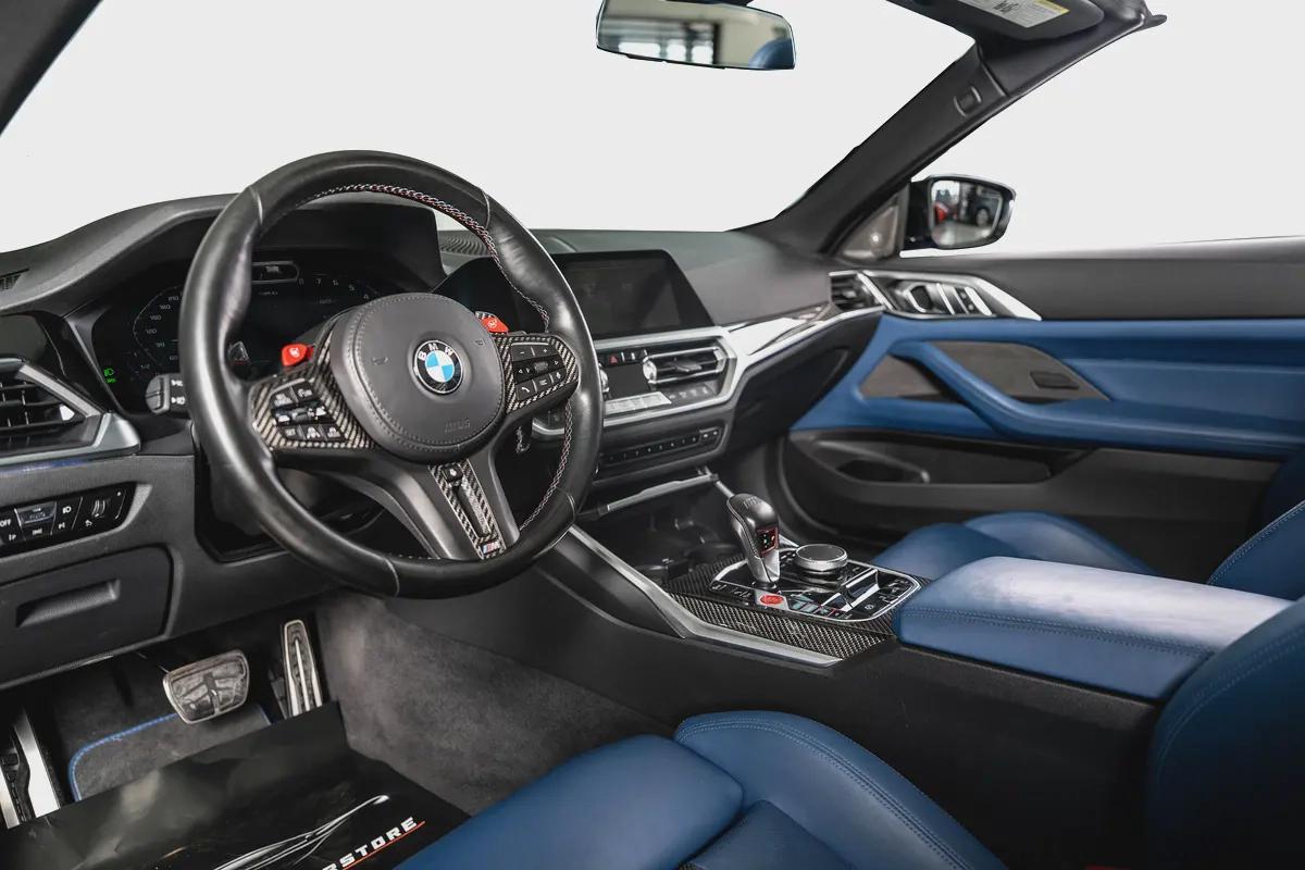 BMW M4 Competition X-Drive Convertible-Special Color-Shadow Line Exterior Look-9-9