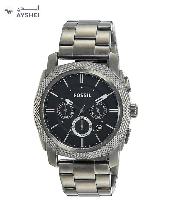 Fossil Men's Water Resistant Analog Watch FS4662 - 42 mm - Silver