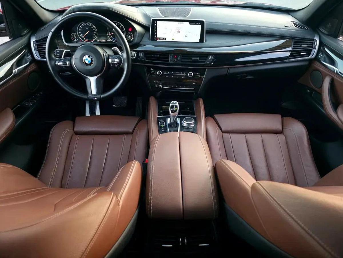 BMW X6 XDrive 3.5 M-Kit Twin Power Turbo Full Option Gcc Single Owner Original Paint Well Maintaind-6-6