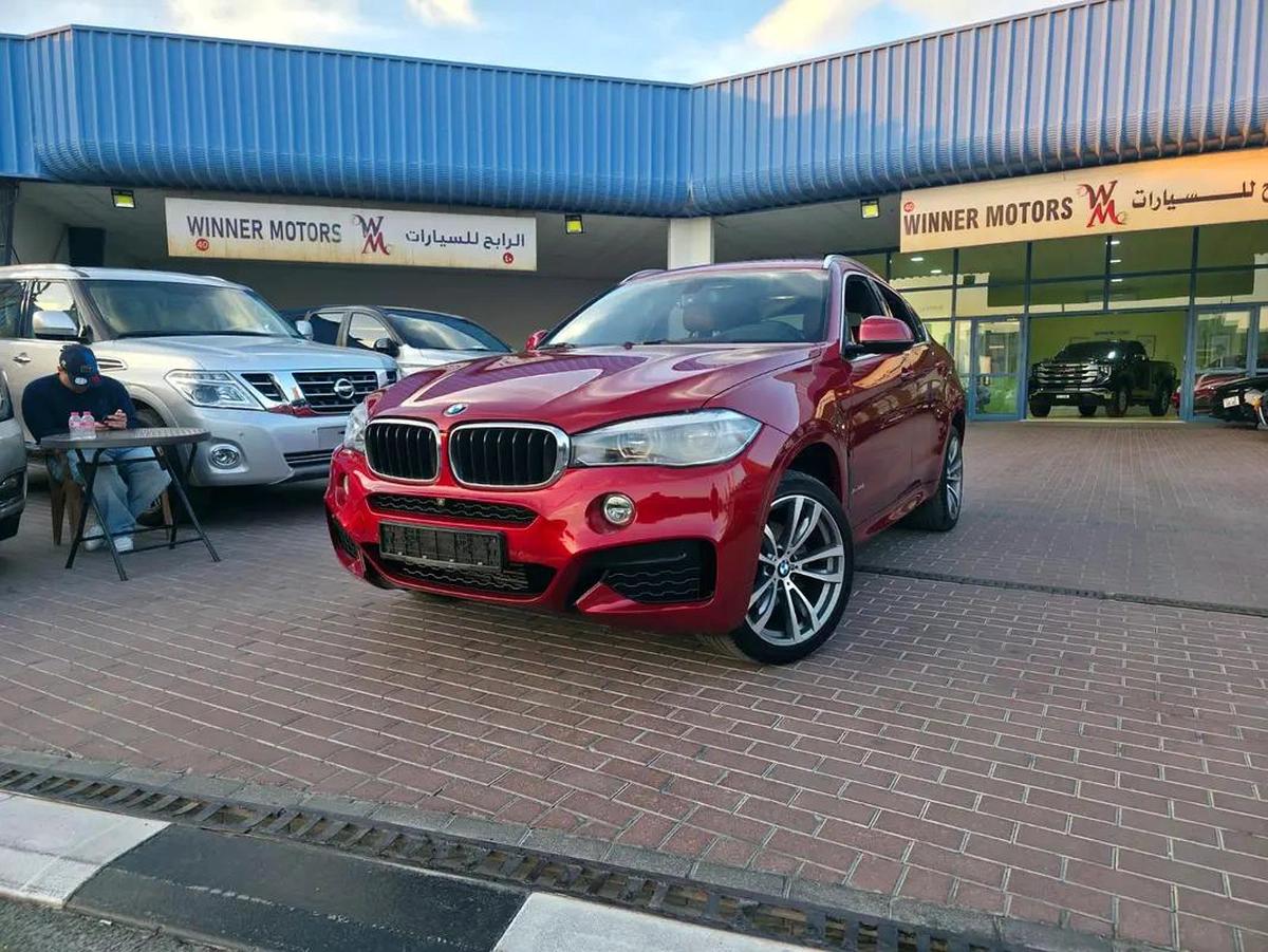 BMW X6 XDrive 3.5 M-Kit Twin Power Turbo Full Option Gcc Single Owner Original Paint Well Maintaind-0-0