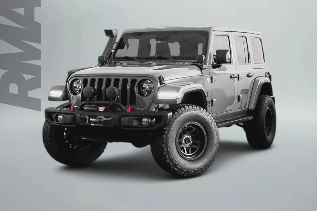 2,970 AED / 60 Months / 0% DP | 2019 Jeep Wrangler Unlimited Sahara / Jeep Warranty-0-0