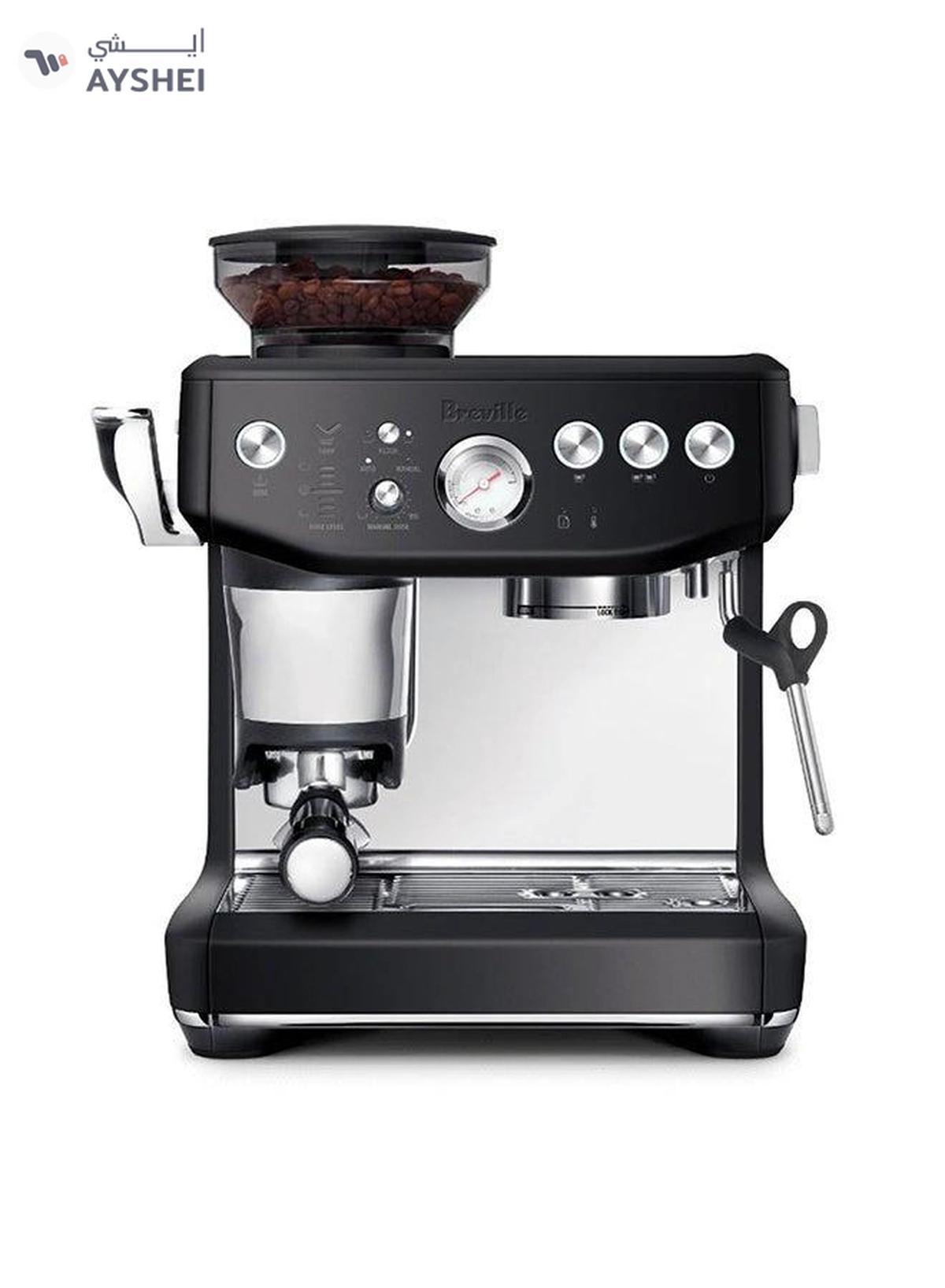 Breville The Barista Express Impress Coffee Maker 2.0 L 1850.0 W BES876BTR Black Truffle-0-portrait
