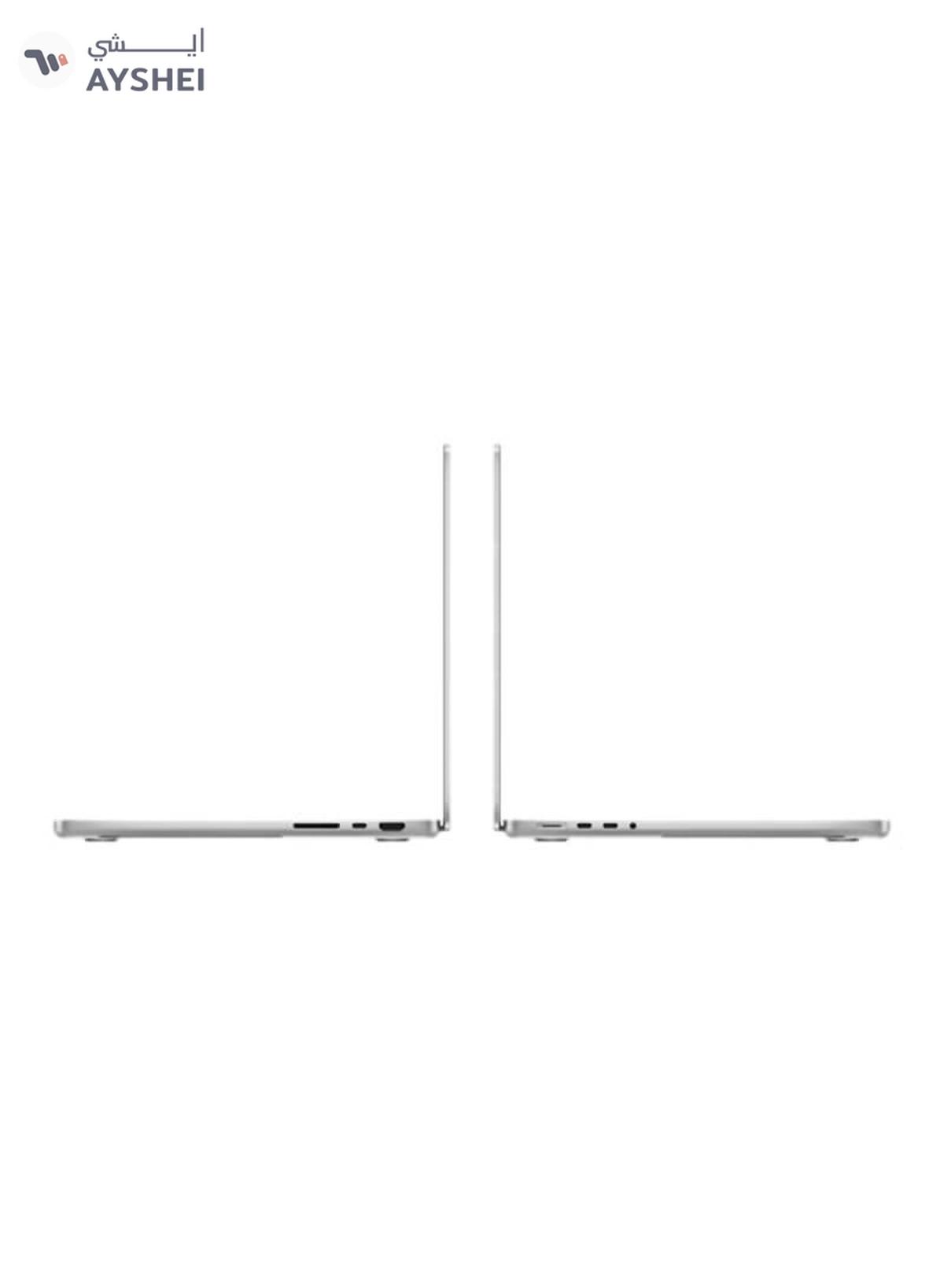 Apple New M5 Macbook Pro 2025 MDE64 Laptop With 14‑inch XDR Retina Display, M5 chip with 10-core CPU, 10-core GPU Processor/24GB RAM/1TB SSD/MacOS/International version English Silver-1-1