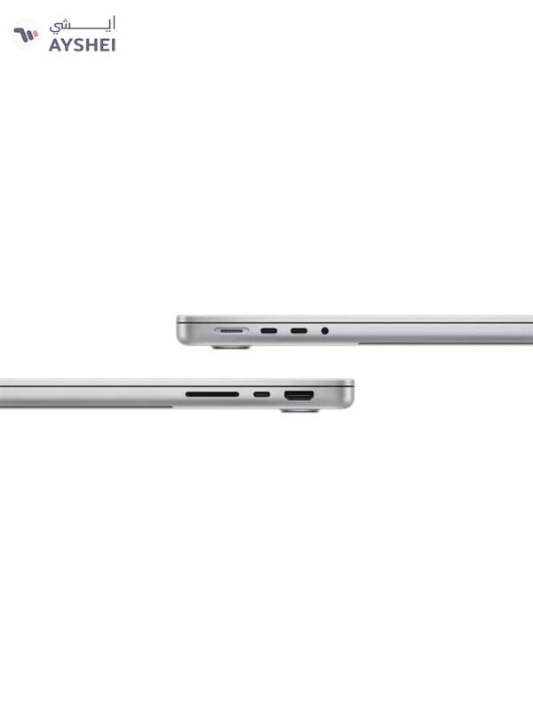 Apple New M5 Macbook Pro 2025 MDE64 Laptop With 14‑inch XDR Retina Display, M5 chip with 10-core CPU, 10-core GPU Processor/24GB RAM/1TB SSD/MacOS/International version English Silver