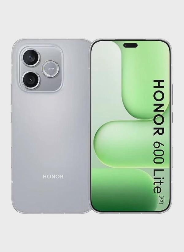 Honor 600 Lite Dual SIM 5G Velvet Grey 8GB RAM 256GB - Middle East Version