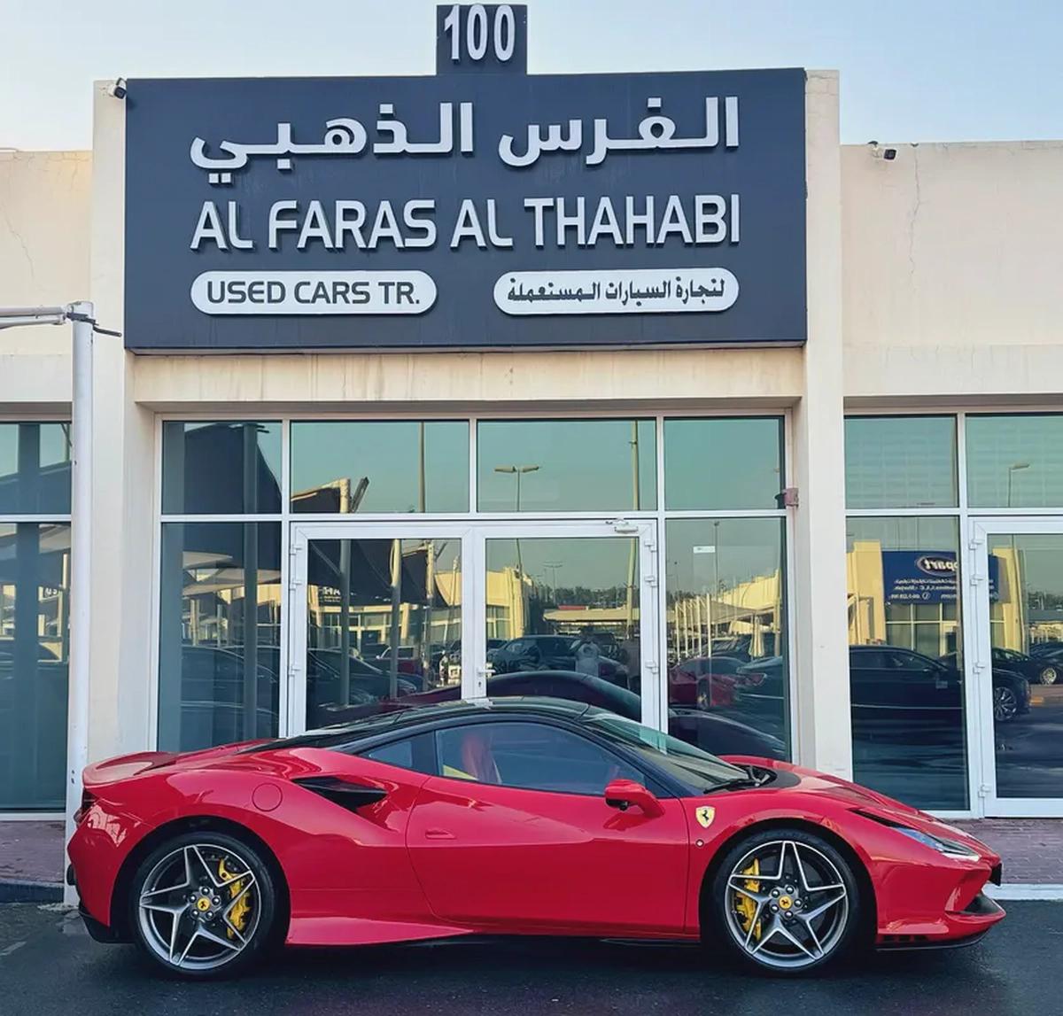 Ferrari F8 TRIBUTO 2022 low mileage full carbon full service history-4-4