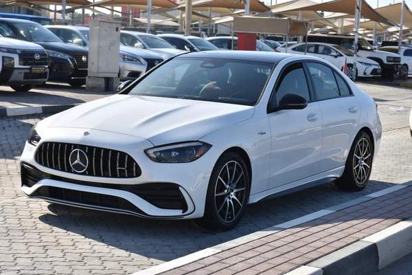 MERCEDES BENZ AMG C43 2023 | WHITE