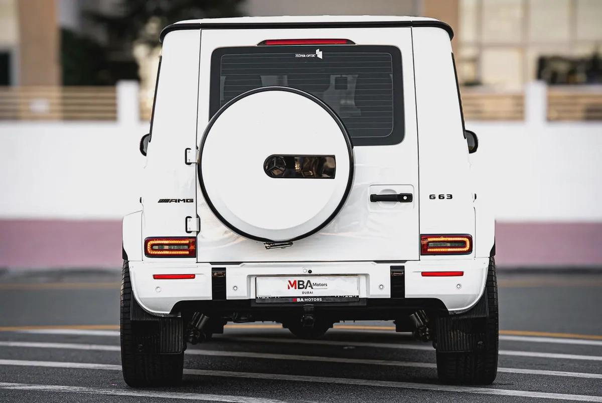 2025 | Mercedes G63 2025 | 3K KM only | Warranty | DoubleNP | White-3-3
