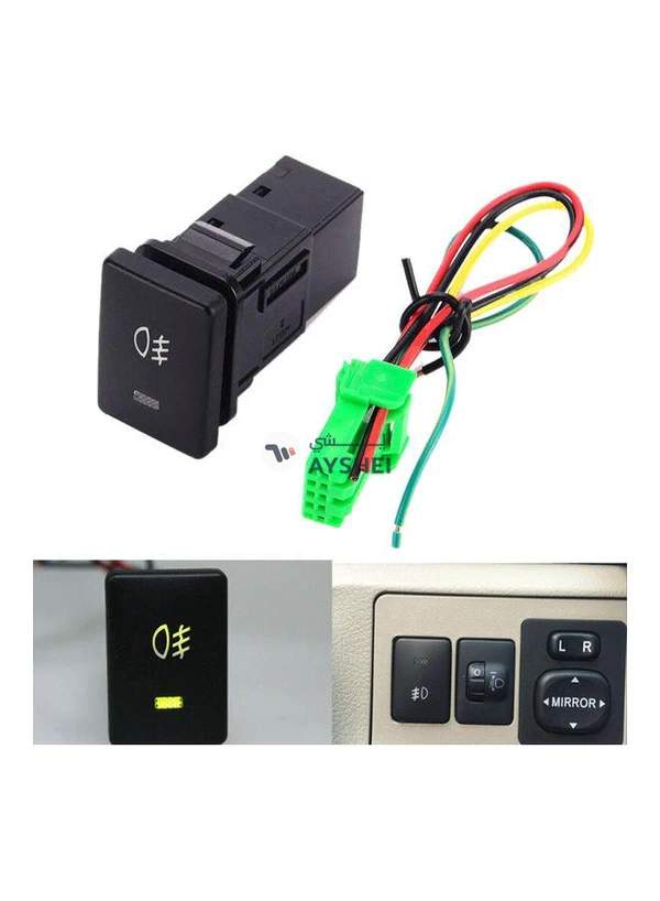 Generic DC 12V 4-Wire Foglight Switch For Toyota