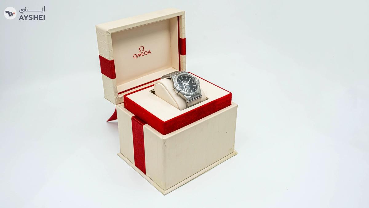 Omega Constellation Automatic Black Dial Chrometer-0-landscape