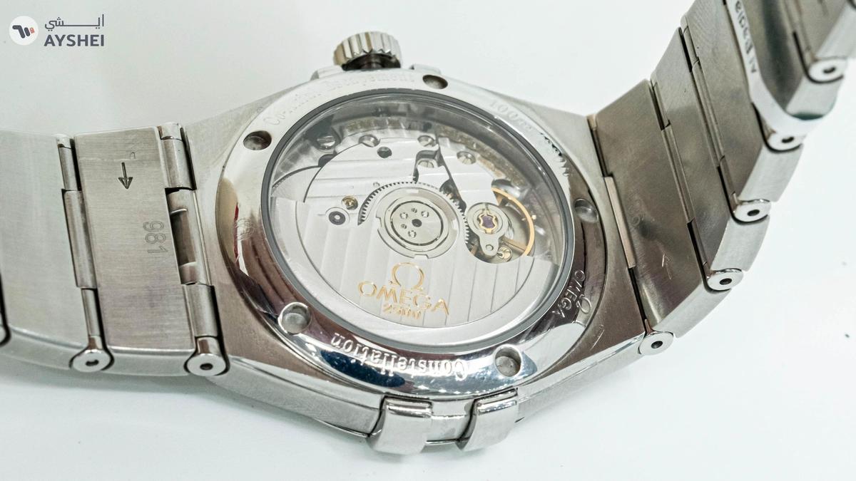 Omega Constellation Automatic Black Dial Chrometer-6-6