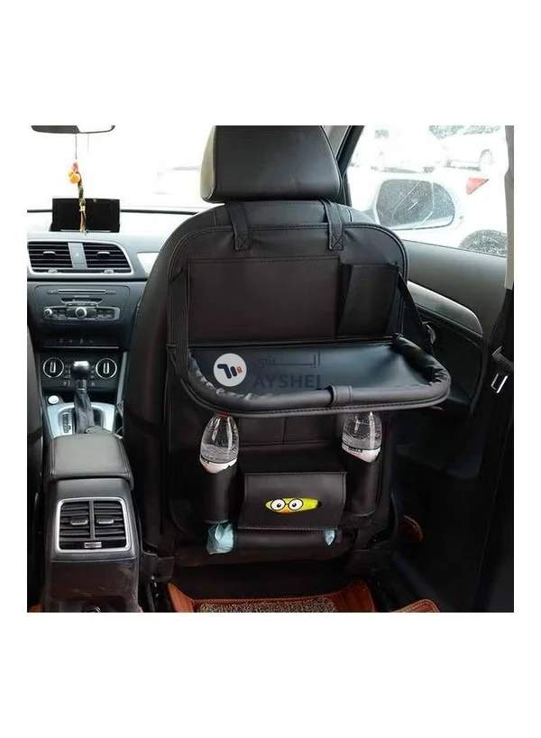 Generic Car Back Seat Storage Bag With Table Tray