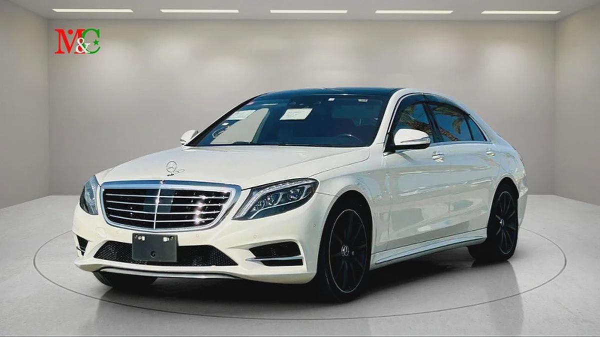BENZ S550L | 2015 | CLEAN CAR | LOW MILEAGE | FRESH JAPAN IMPORT-0-0