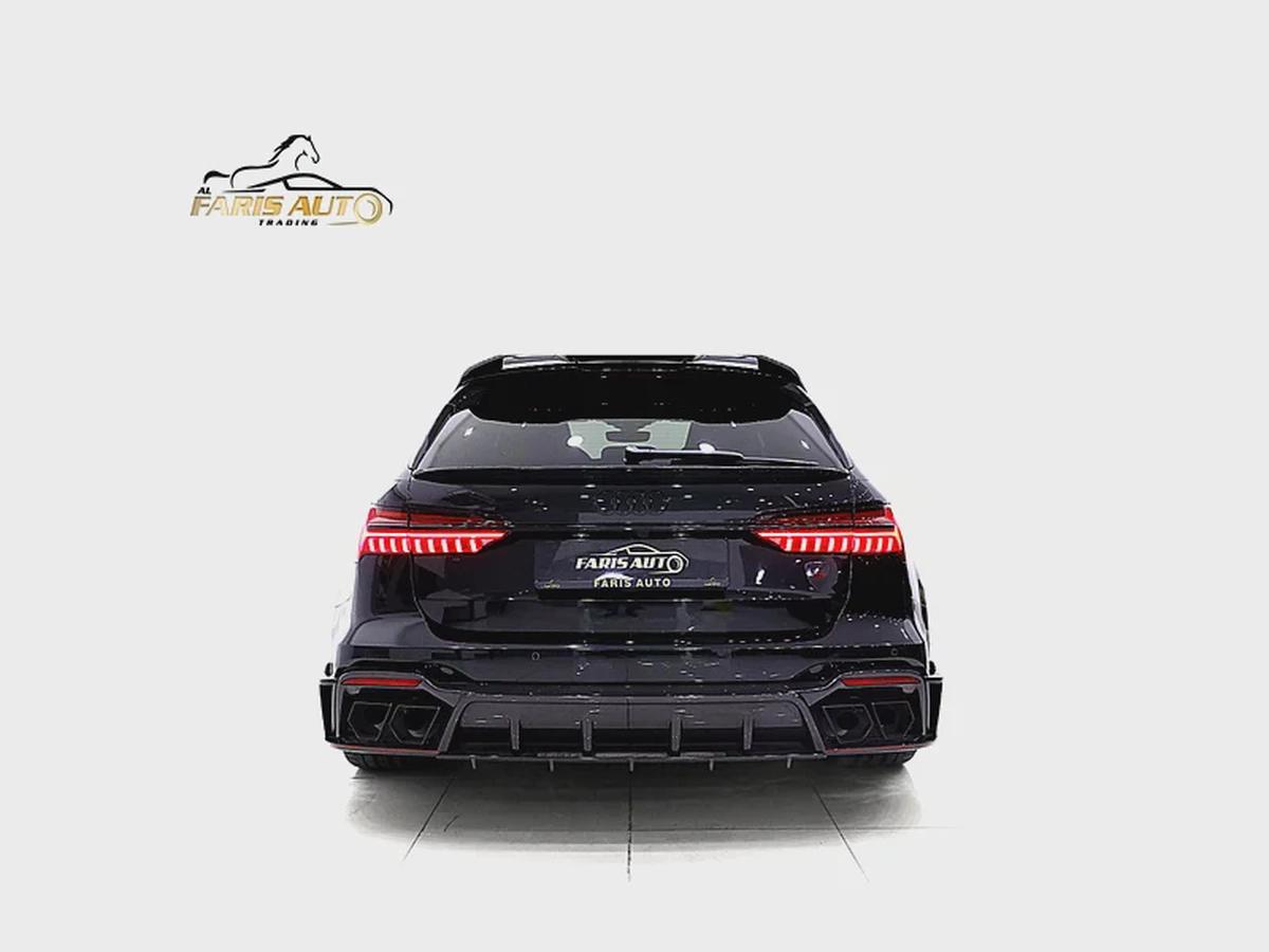 AUDI RS-6 MANSORY P720 WITH CERTIFICATE FULL CARBON FIBER + UPGRADED ECU + EXHAUST SYSTEM-2-2