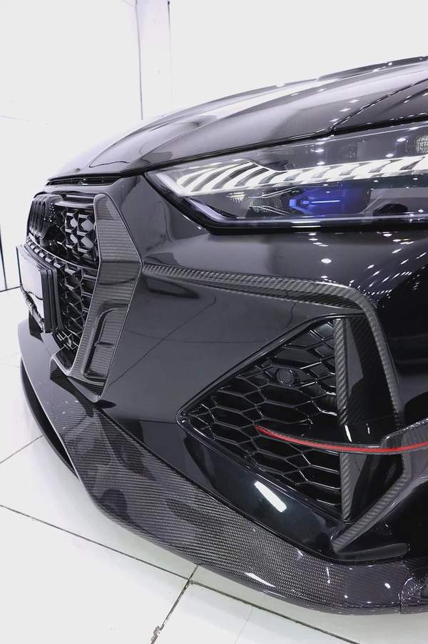 AUDI RS-6 MANSORY P720 WITH CERTIFICATE FULL CARBON FIBER + UPGRADED ECU + EXHAUST SYSTEM