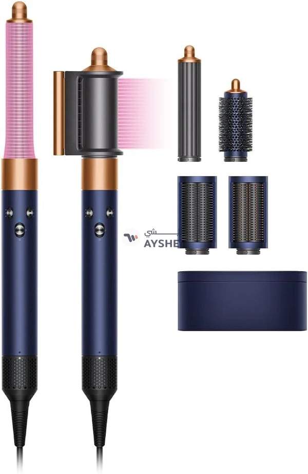 dyson airwrap long Prussian blue