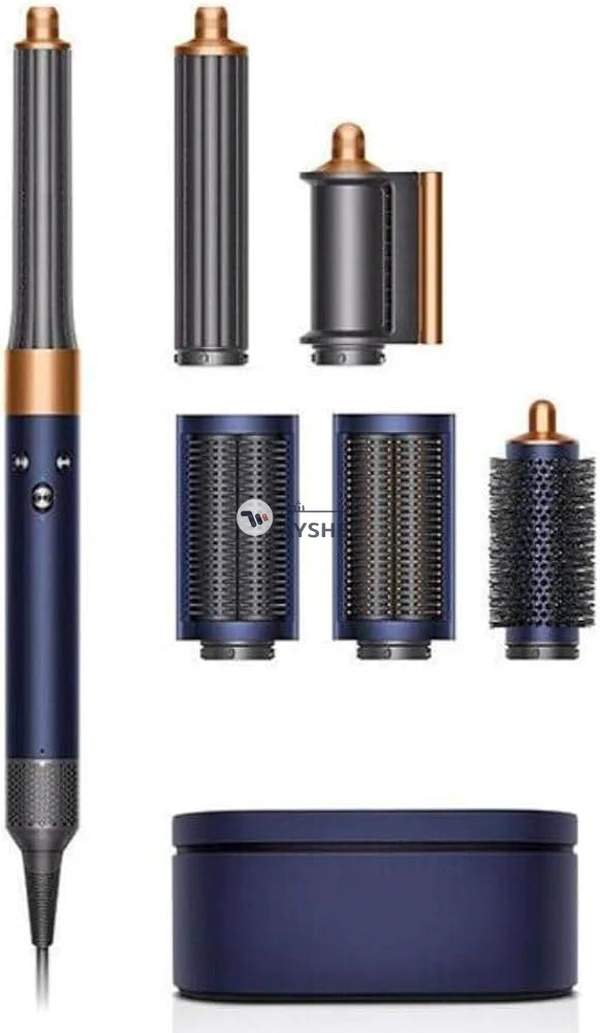 dyson airwrap long Prussian blue