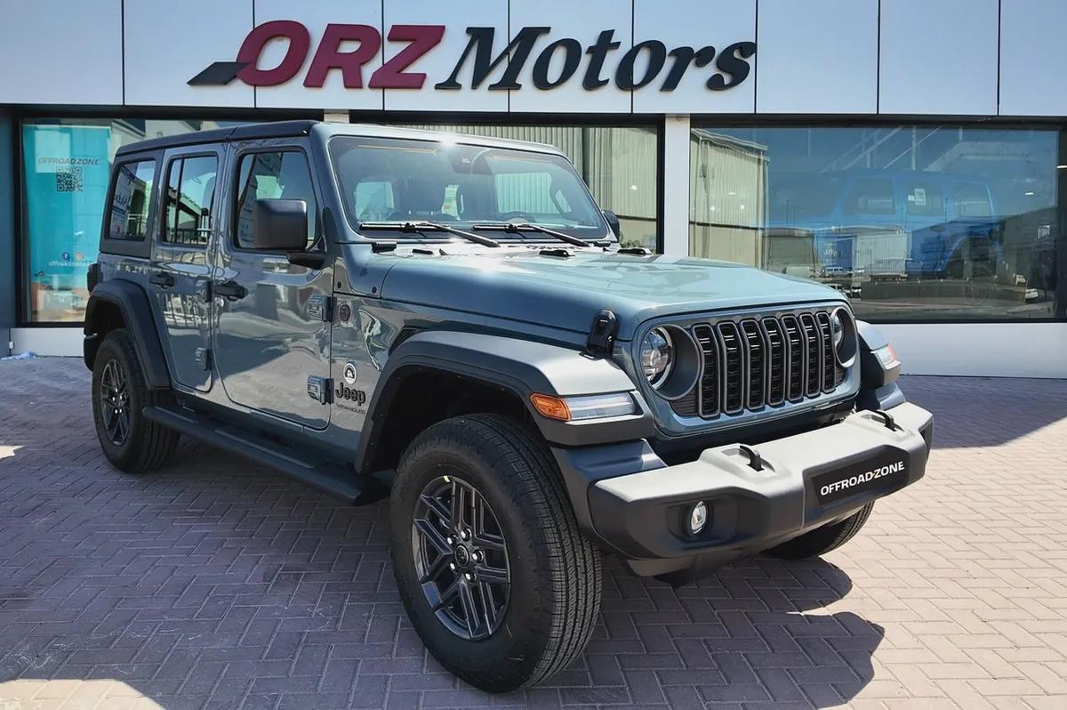 DEALER 3 YRS WTY - 2026 JEEP WRANGLER 4DR SPORT ANVIL GREY 2.0L (STOCK)-6-6