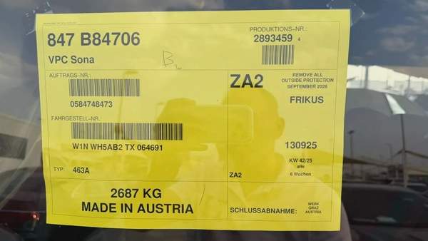 مرسيدس جي 63 موديل ٢٠٢٦ زيرو كم Mercedes-Benz G-Class G 63 AMG 2026 - Korean Specs - Brand New