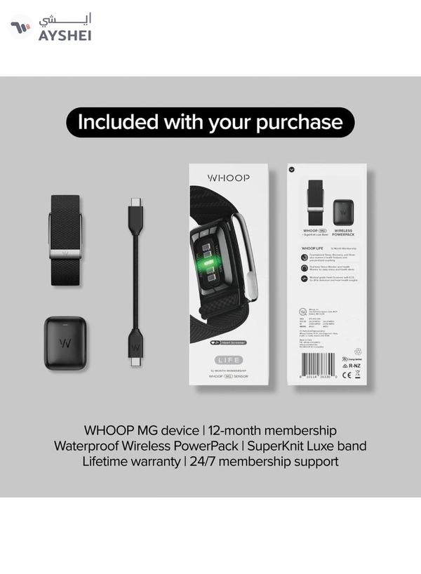 WHOOP Life – 12-Month Membership – 5.0/MG