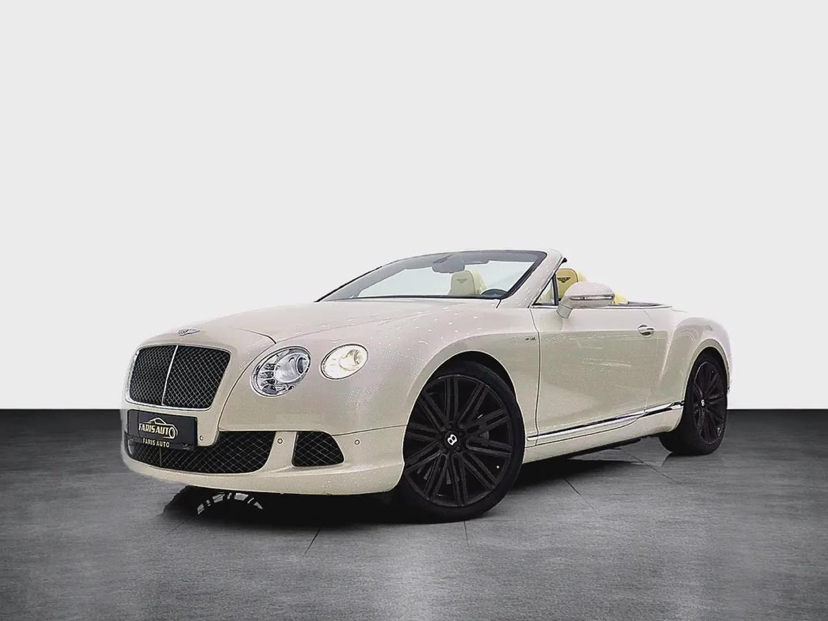 BENTLEY CONTINENTAL GTC SPEED W12 - SPECIAL GAZELLE BEIGE + NAIM AUDIO-0-0