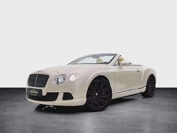 BENTLEY CONTINENTAL GTC SPEED W12 - SPECIAL GAZELLE BEIGE + NAIM AUDIO