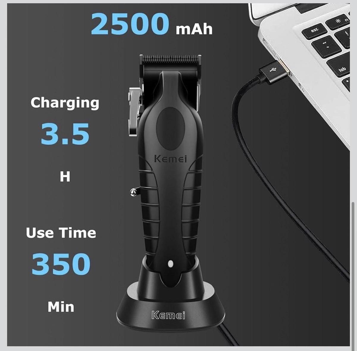Kemei Professional Hair Clipper Set KM-2296-5-5