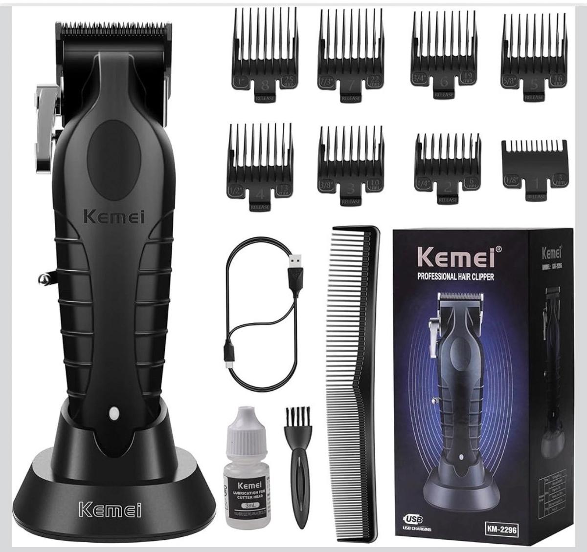 Kemei Professional Hair Clipper Set KM-2296-0-0